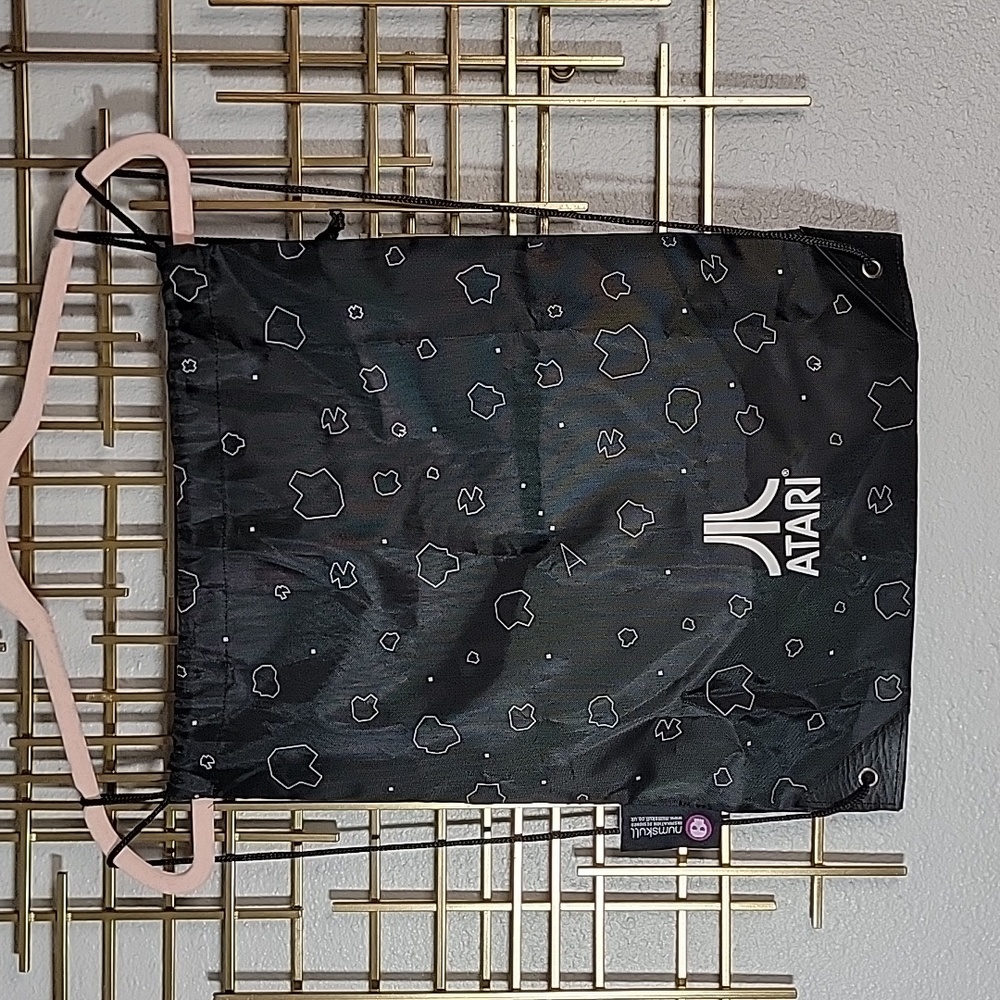 New Atari Numskull Drawstring bag